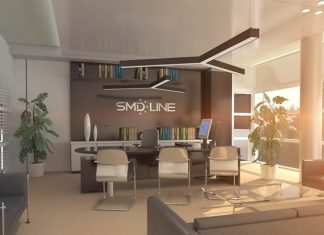SMD-Line-2K: выбираем угловой светильник