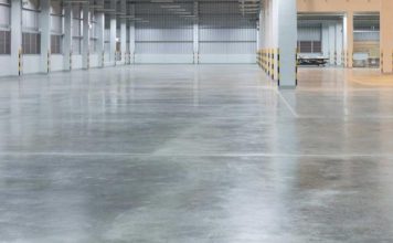 Индустриальный шик на полу: бетон в дизайне